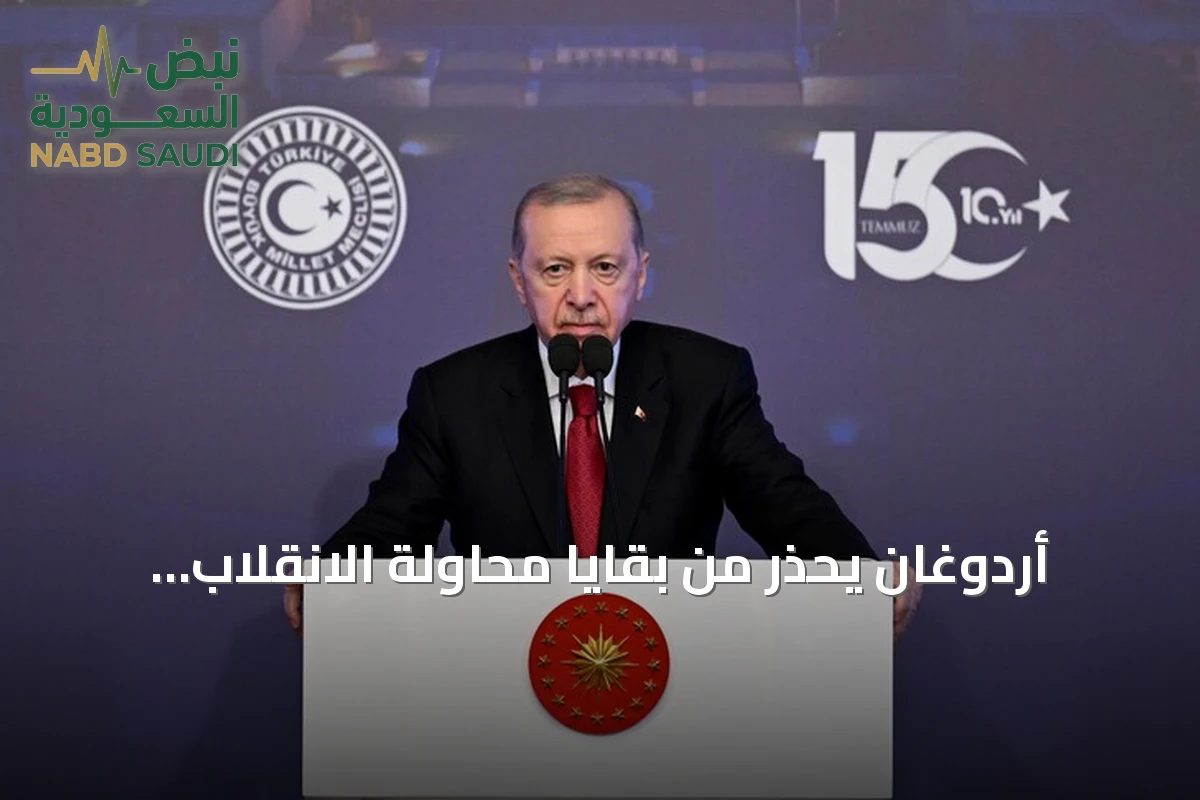 أردوغان يحذر من بقايا محاولة الانقلاب ويؤكد استمرار مقاومة تركيا