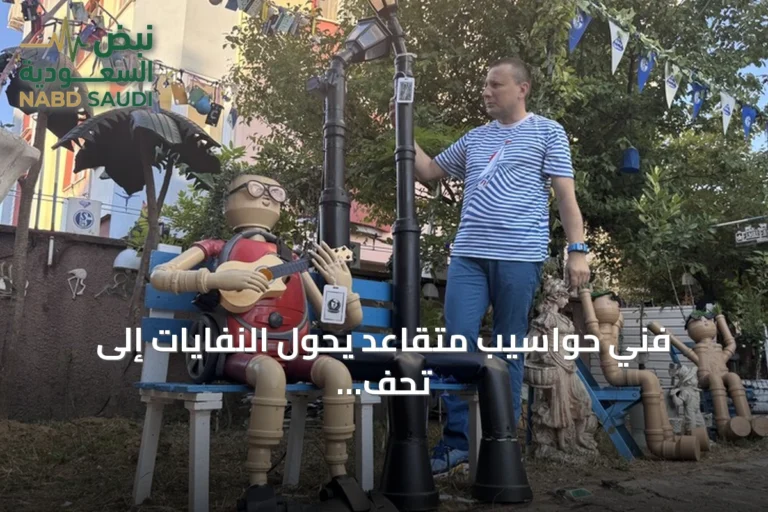 فني حواسيب متقاعد يحوّل النفايات إلى تحف فنية في شمال غربي تركيا