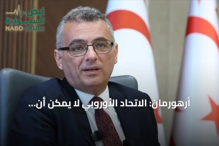 أرهورمان: الاتحاد الأوروبي لا يمكن أن يكون طرفاً في مفاوضات قبرص