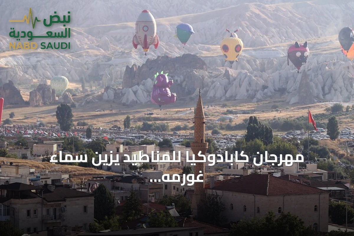 مهرجان كابادوكيا للمناطيد يزين سماء غورمه بأشكال فنية وجذب جماهيري