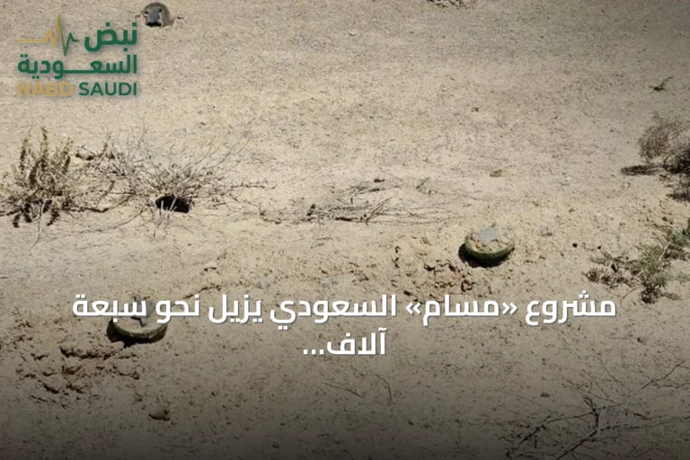 مشروع «مسام» السعودي يزيل نحو سبعة آلاف لغم وذخيرة في اليمن خلال يوليو
