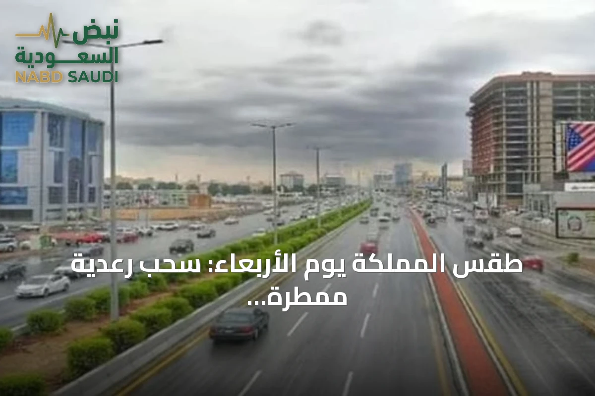 طقس المملكة يوم الأربعاء: سحب رعدية ممطرة ورياح نشطة مع حرارة مرتفعة