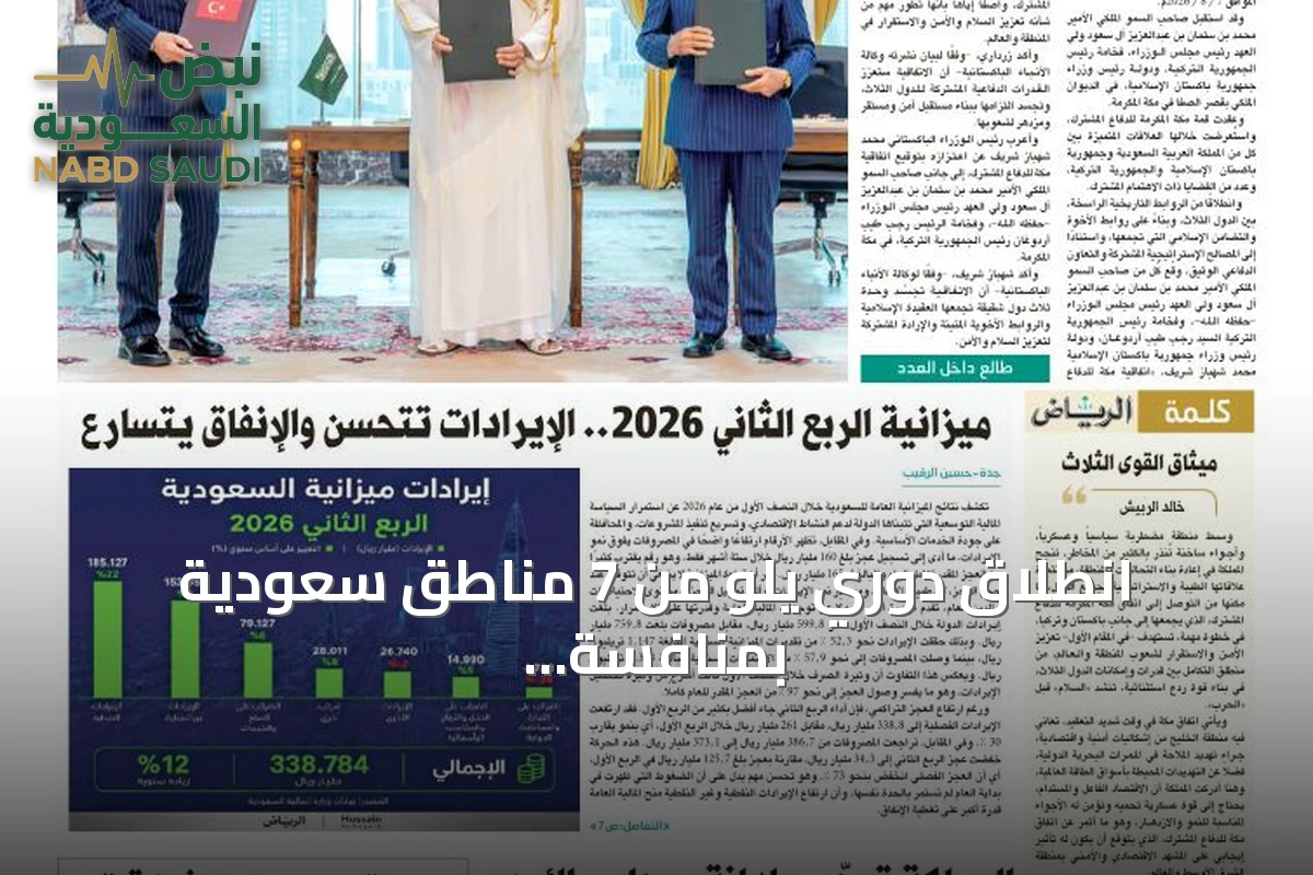 انطلاق دوري يلو من 7 مناطق سعودية بمنافسة قوية على بطاقات الصعود