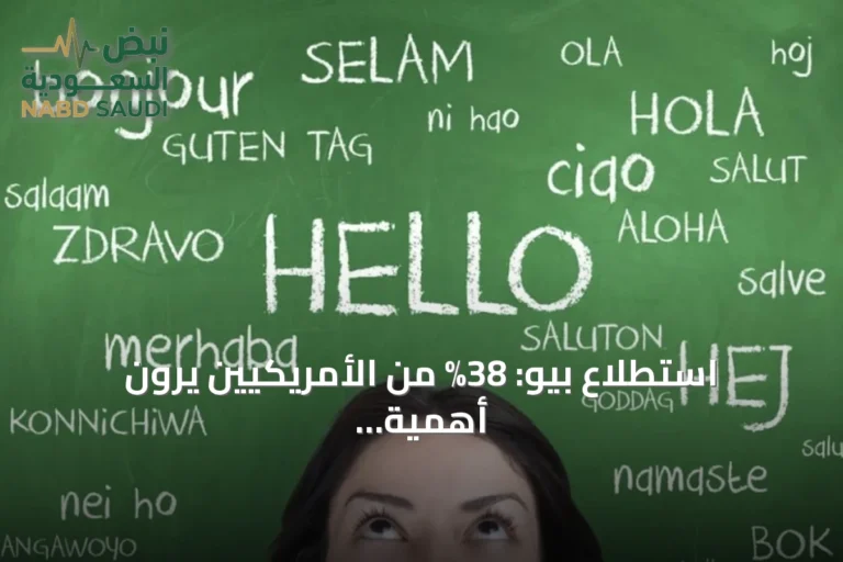 استطلاع بيو: 38% من الأمريكيين يرون أهمية تدريس العربية في المدارس