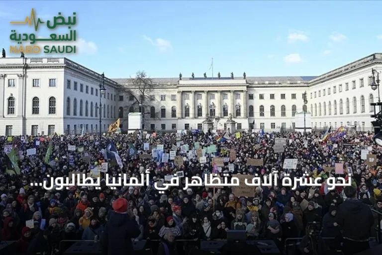 نحو عشرة آلاف متظاهر في ألمانيا يطالبون بحظر حزب البديل من أجل ألمانيا
