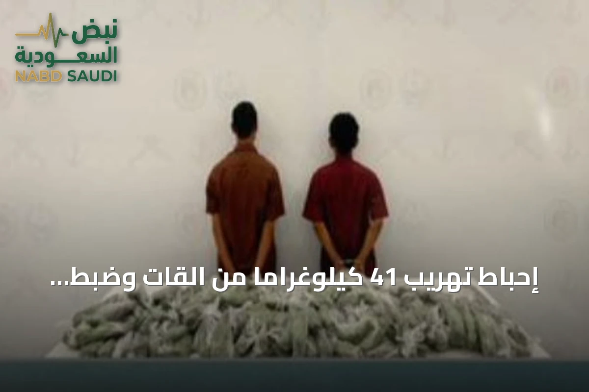 إحباط تهريب 41 كيلوغراماً من القات وضبط متهمين يمنيين في جازان