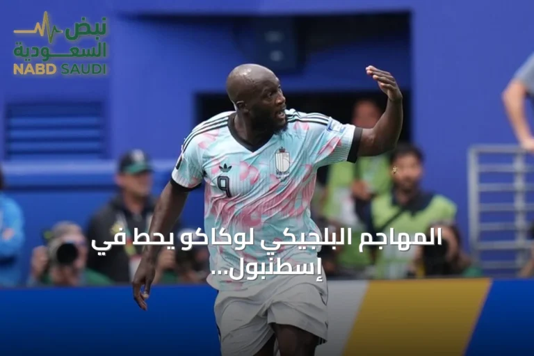 المهاجم البلجيكي لوكاكو يحط في إسطنبول لاستكمال انتقاله إلى فنربهتشه