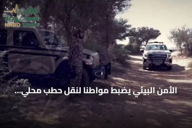 الأمن البيئي يضبط مواطنًا لنقل حطب محلي في محمية الإمام فيصل بن تركي الملكية