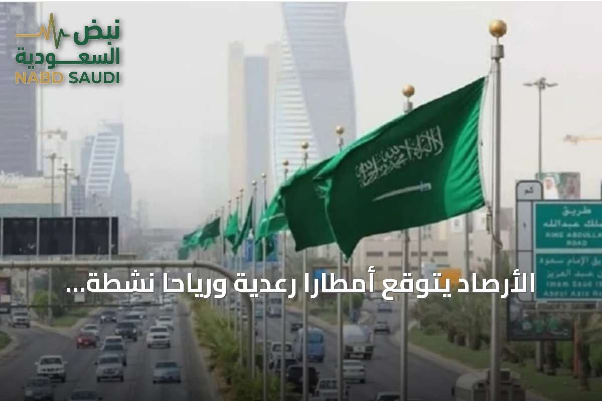 الأرصاد يتوقع أمطارًا رعدية ورياحًا نشطة على عدة مناطق اليوم الخميس