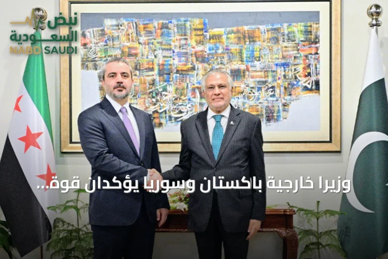 وزيرا خارجية باكستان وسوريا يؤكدان قوة العلاقات الأخوية ويبحثان تعزيز التعاون