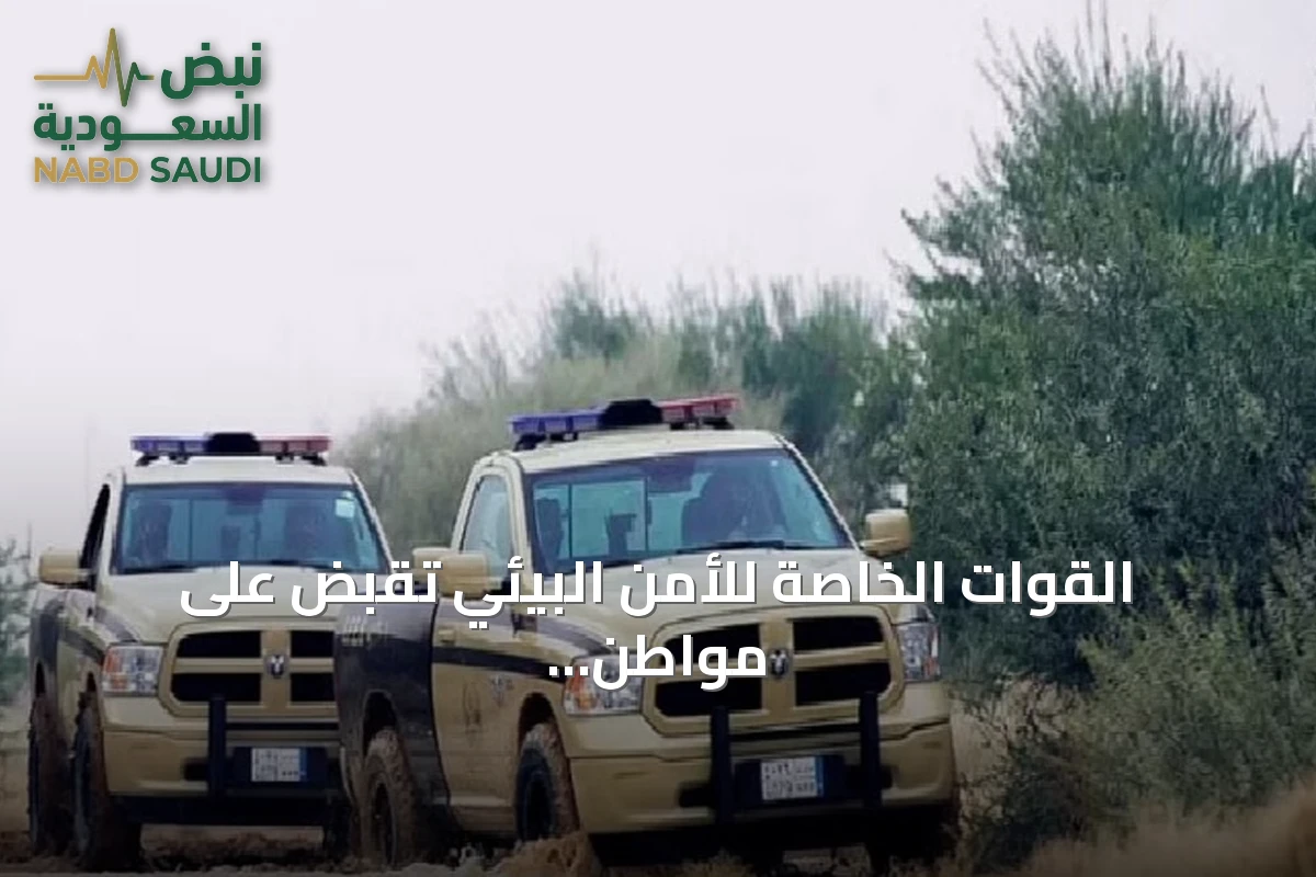 القوات الخاصة للأمن البيئي تقبض على مواطن أشعل ناراً في أماكن غير مصرح بها بعسير
