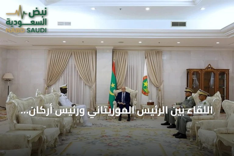 اللقاء بين الرئيس الموريتاني ورئيس أركان الجيوش السنغالية يسلط الضوء على التعاون الأمني والاقتصادي