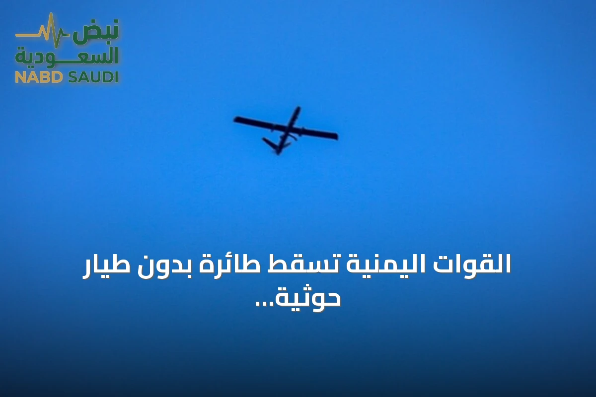 القوات اليمنية تسقط طائرة بدون طيار حوثية غربي تعز