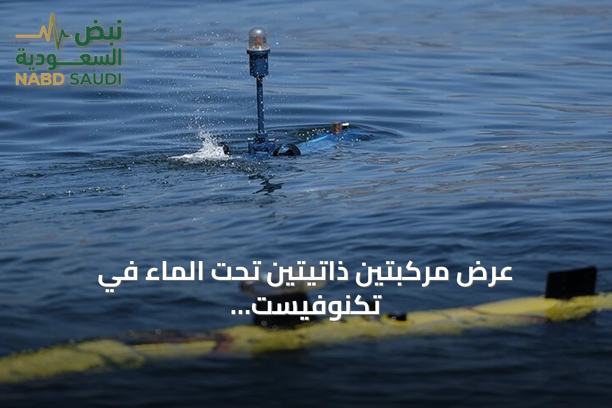 عرض مركبتين ذاتيتين تحت الماء في تكنوفيست الوطن الأزرق بقوجة إيلي