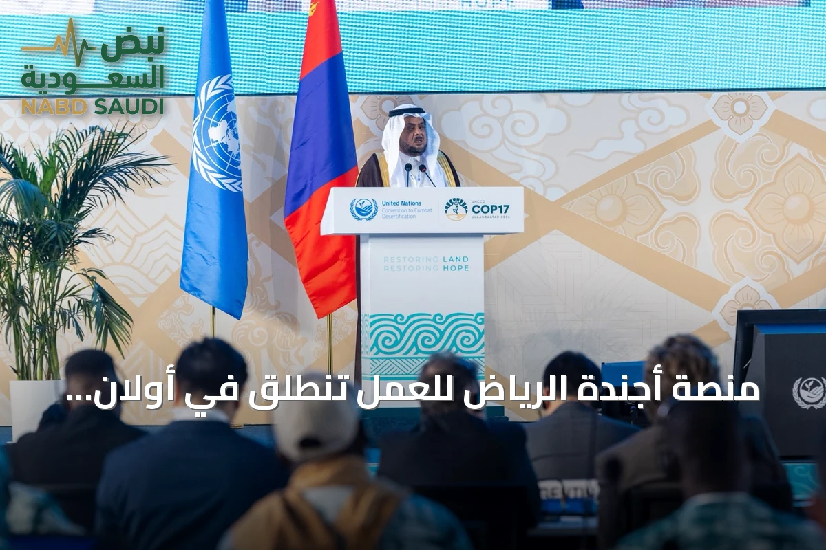 منصة أجندة الرياض للعمل تنطلق في أولان باتور وتجمع أكثر من 200 مبادرة عالمية