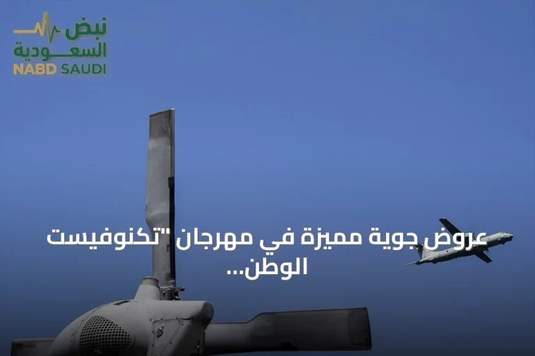 عروض جوية مميزة في مهرجان "تكنوفيست الوطن الأزرق" بولاية قوجا إيلي