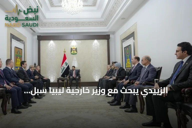 الزييدي يبحث مع وزير خارجية ليبيا سبل تعزيز العلاقات الثنائية