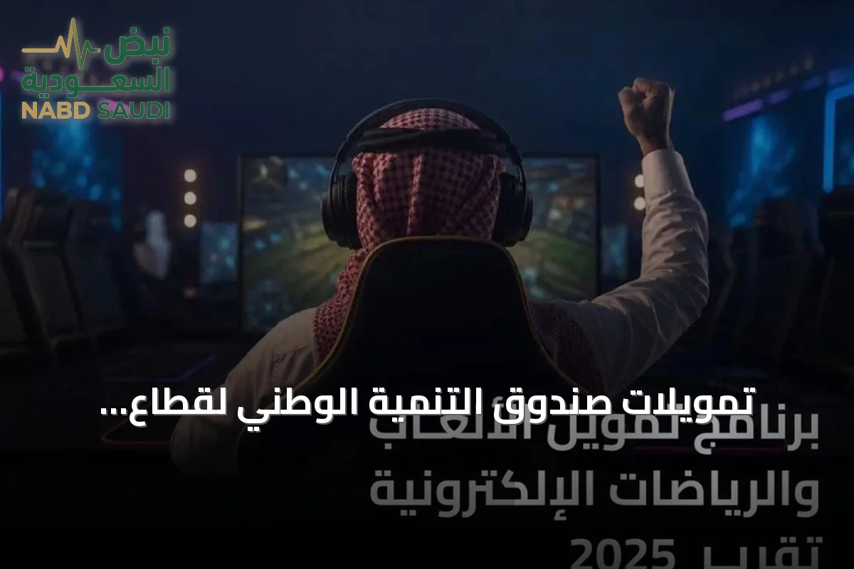 تمويلات صندوق التنمية الوطني لقطاع الألعاب الإلكترونية تتجاوز 421 مليون ريال