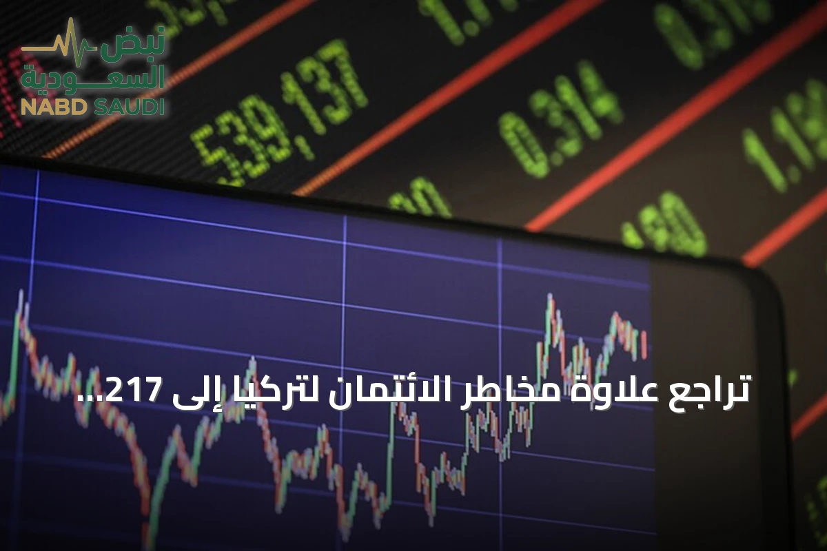 تراجع علاوة مخاطر الائتمان لتركيا إلى 217 نقطة أساس
