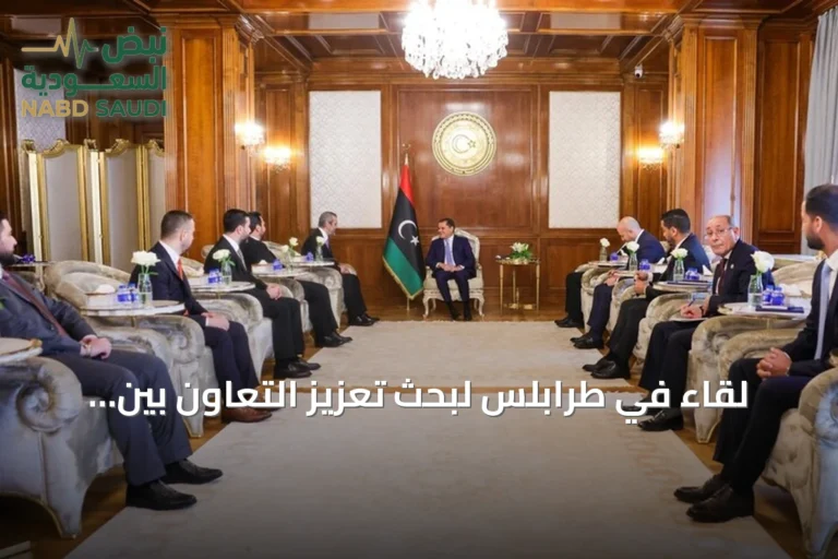 لقاء في طرابلس لبحث تعزيز التعاون بين ليبيا وسوريا ورفع التمثيل الدبلوماسي