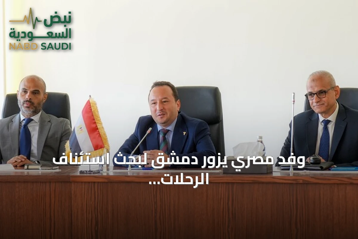 وفد مصري يزور دمشق لبحث استئناف الرحلات الجوية المباشرة
