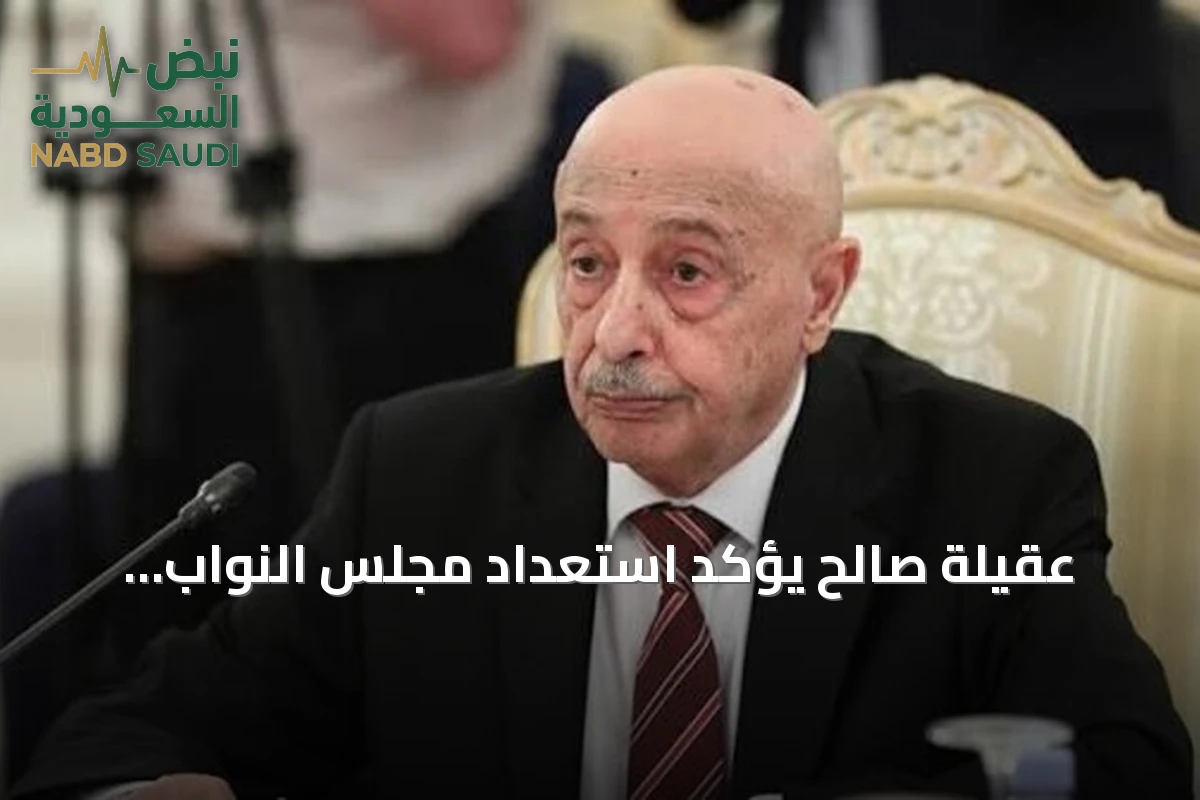 عقيلة صالح يؤكد استعداد مجلس النواب الليبي لدعم جهود توحيد المؤسسات وإنهاء الانقسام