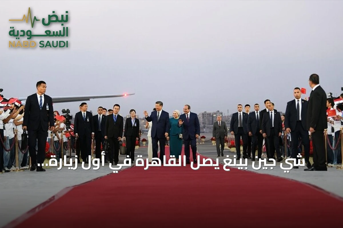 شي جين بينغ يصل القاهرة في أول زيارة رئاسية إلى مصر منذ عقد كامل