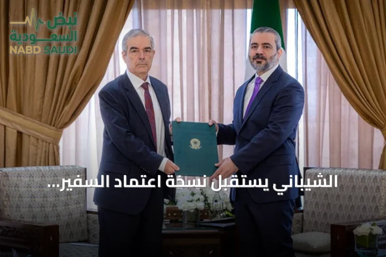 الشيباني يستقبل نسخة اعتماد السفير البرازيلي الجديد بدمشق