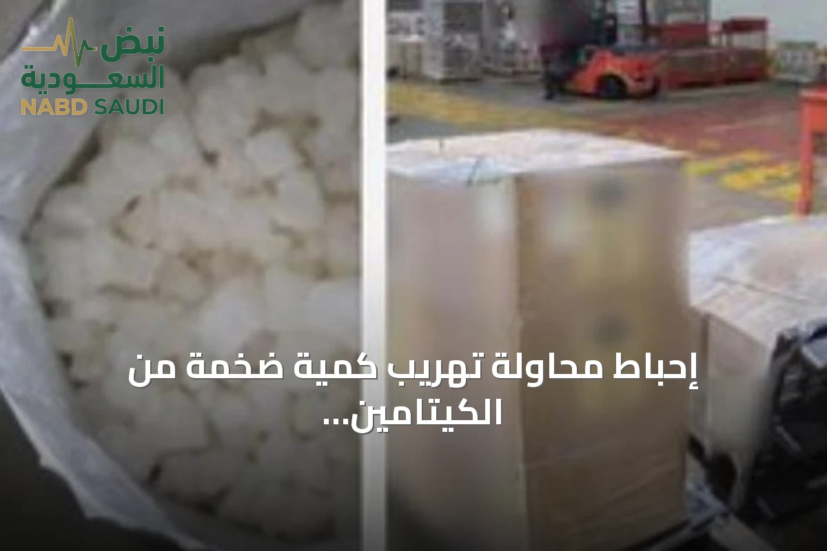 إحباط محاولة تهريب كمية ضخمة من الكيتامين بفضل تنسيق أمني سعودي ماليزي