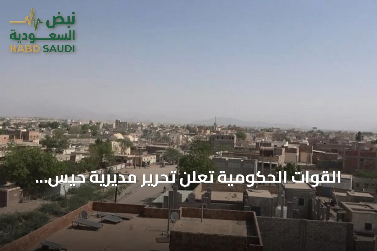 القوات الحكومية تعلن تحرير مديرية حيس جنوب الحديدة من سيطرة الحوثيين