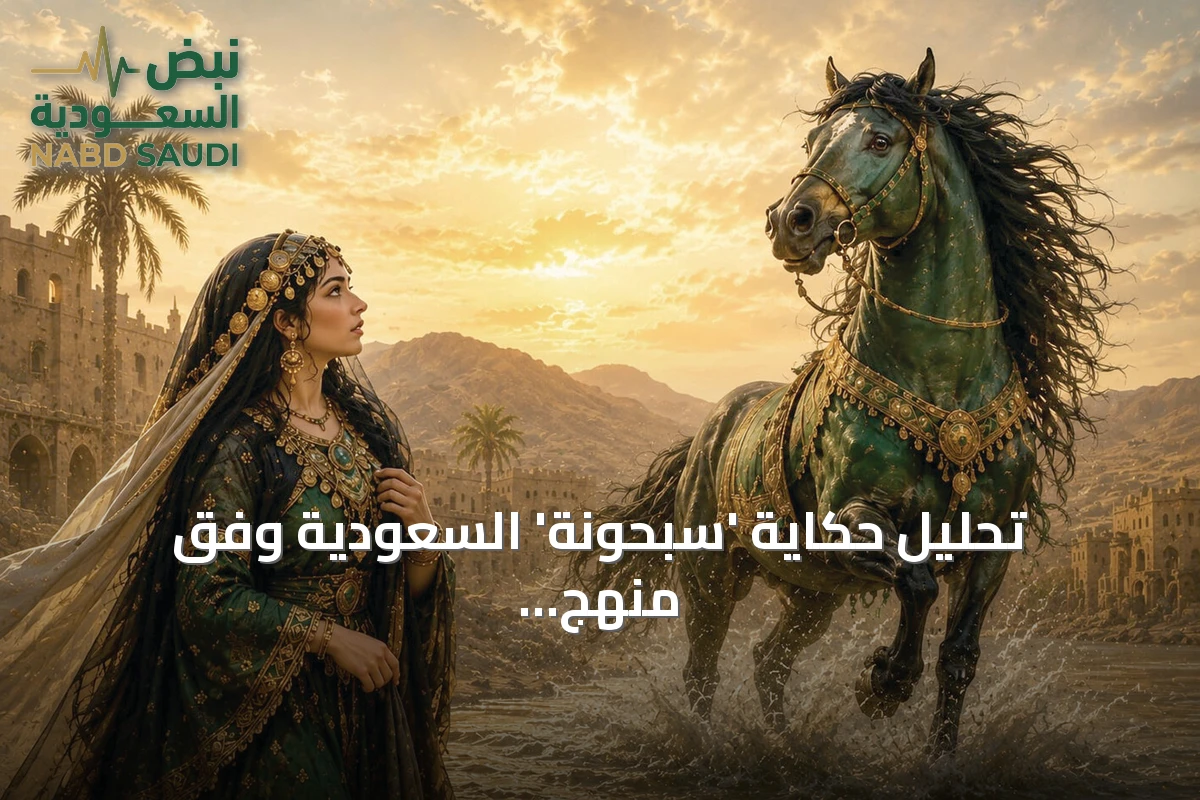 تحليل حكاية 'سبحونة' السعودية وفق منهج بروب: وظائف سردية وشخصيات خرافية