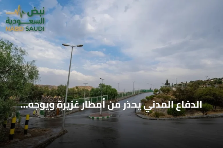 الدفاع المدني يحذر من أمطار غزيرة ويوجه نصائح سلامة لمناطق متعددة