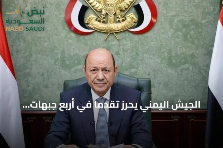 الجيش اليمني يحرز تقدماً في أربع جبهات والعليمي يتعهد بمواصلة العمليات