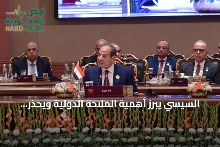 السيسي يبرز أهمية الملاحة الدولية ويحذر من توترات المضائق في قمة البريكس