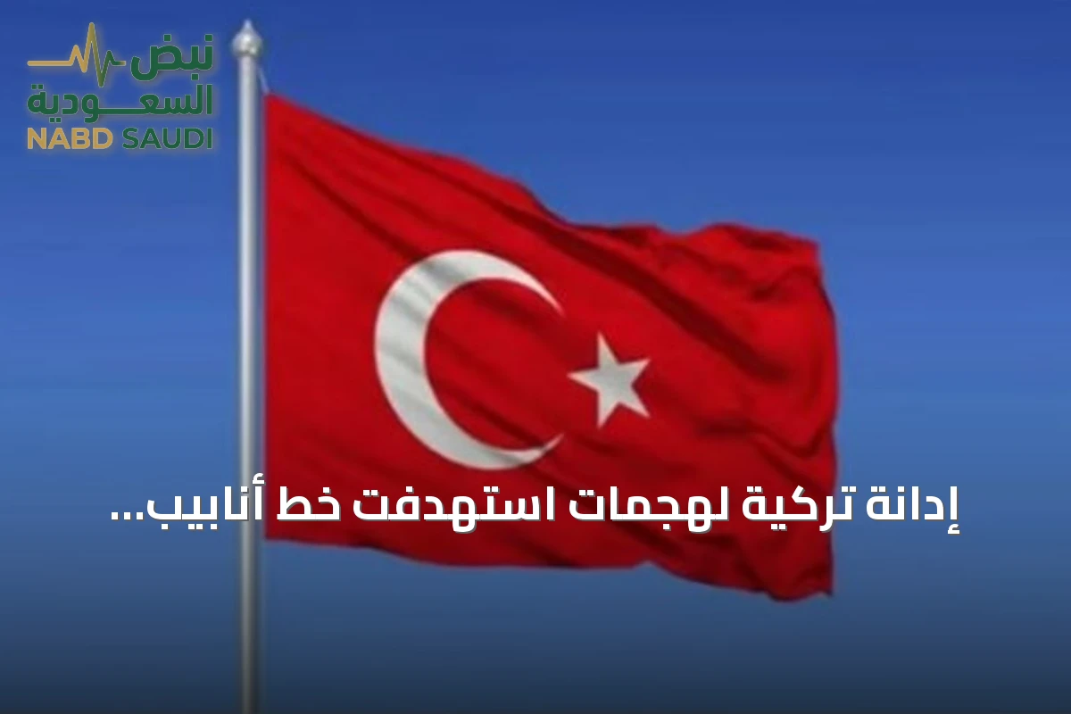 إدانة تركية لهجمات استهدفت خط أنابيب النفط شرق-غرب داخل السعودية