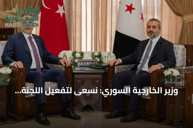 وزير الخارجية السوري: نسعى لتفعيل اللجنة العليا المشتركة مع تركيا ورفع التبادل التجاري إلى 10 مليارات دولار