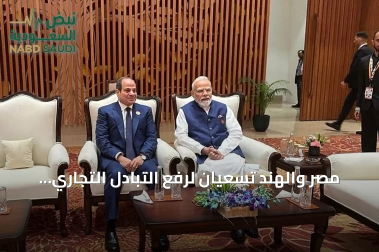 مصر والهند تسعيان لرفع التبادل التجاري إلى 12 مليار دولار