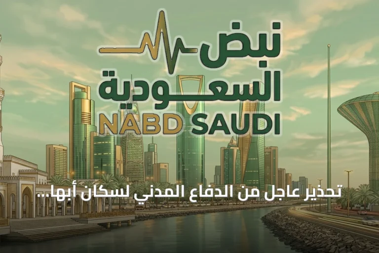 تحذير عاجل من الدفاع المدني لسكان أبها وخميس مشيط بشأن خطر محتمل