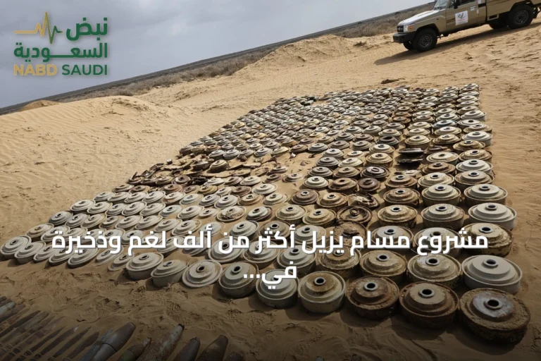 مشروع مسام يزيل أكثر من ألف لغم وذخيرة في اليمن خلال أسبوع