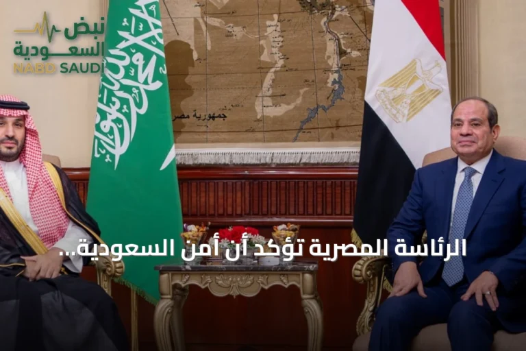 الرئاسة المصرية تؤكد أن أمن السعودية والخليج جزء من الأمن القومي وتدعو لتعزيز التنسيق