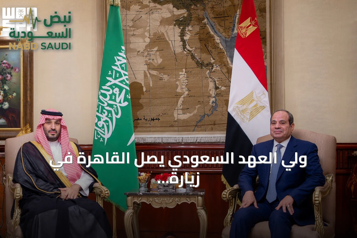 ولي العهد السعودي يصل القاهرة في زيارة عمل ويستقبله الرئيس السيسي