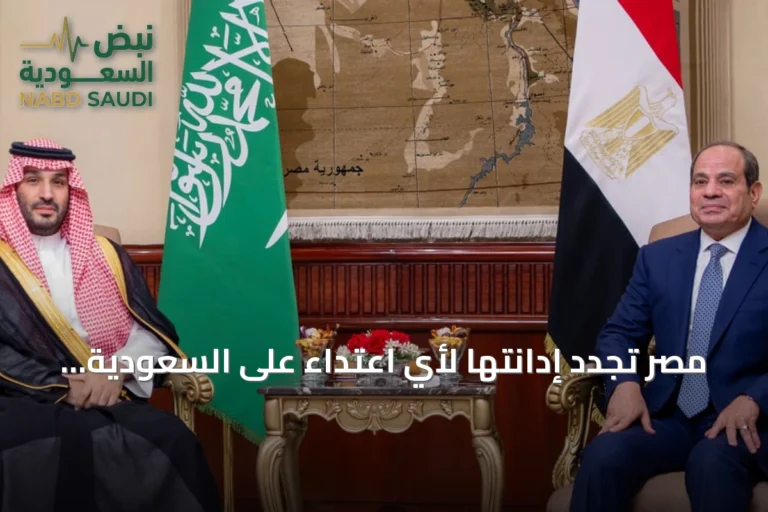 مصر تجدد إدانتها لأي اعتداء على السعودية خلال لقاء السيسي وولي العهد