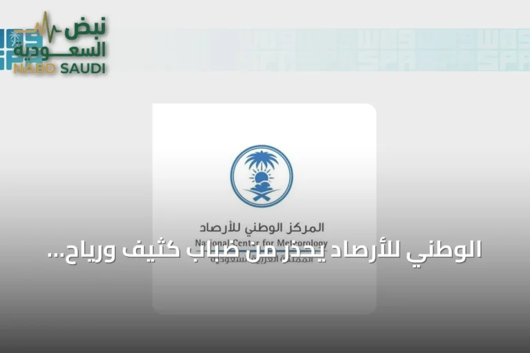 الوطني للأرصاد يحذر من ضباب كثيف ورياح نشطة تضرب المنطقة الشرقية