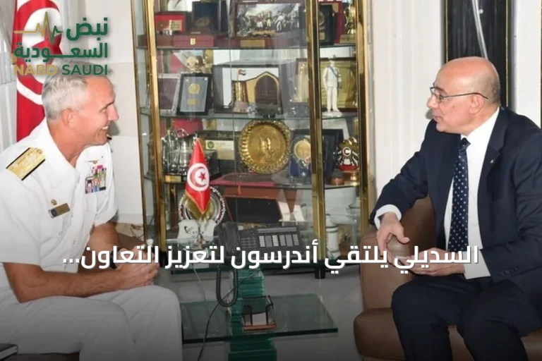 السدّيلي يلتقي أندرسون لتعزيز التعاون العسكري بين تونس والولايات المتحدة خلال تمرين "الفنيق السريع"