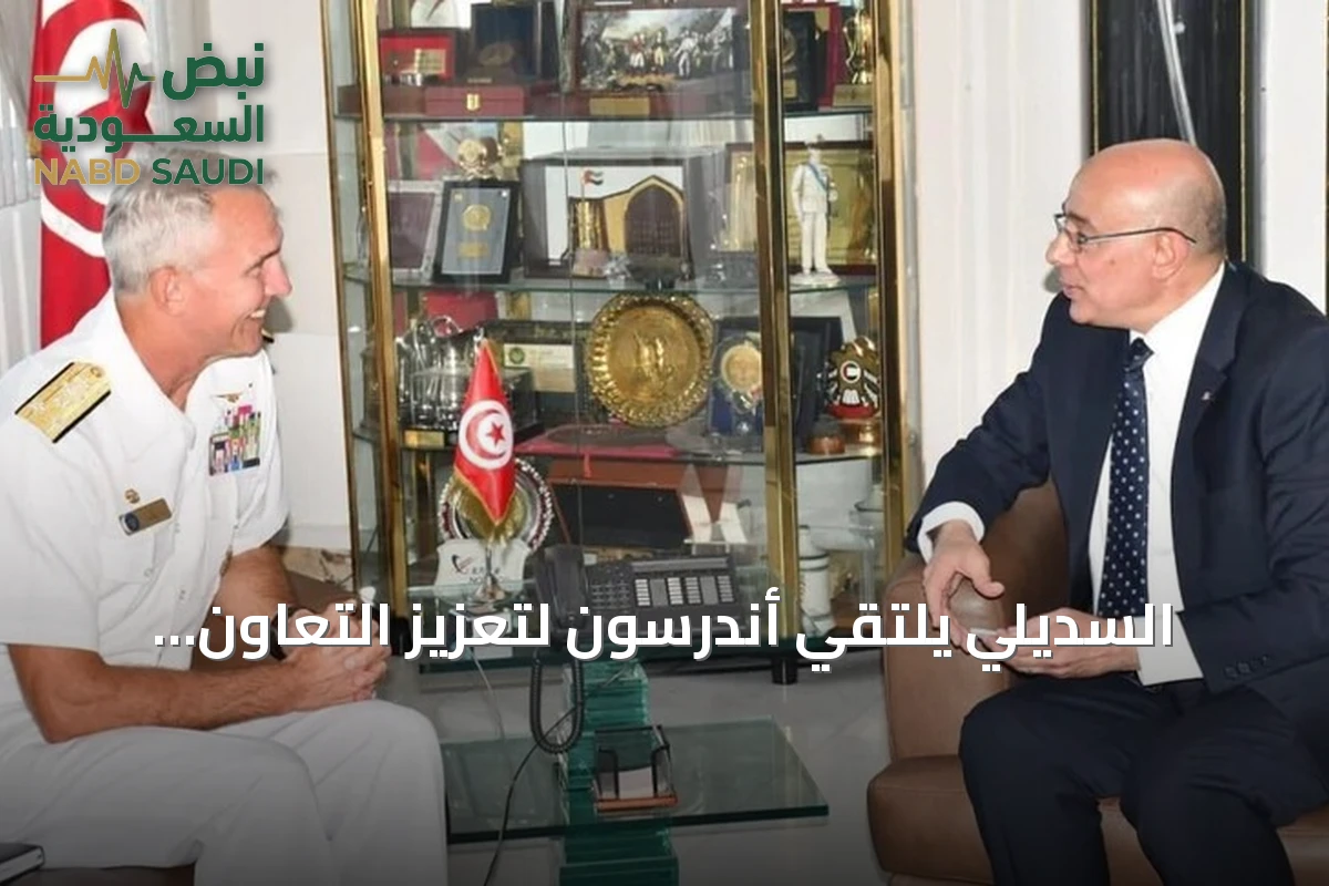 السدّيلي يلتقي أندرسون لتعزيز التعاون العسكري بين تونس والولايات المتحدة خلال تمرين "الفنيق السريع"