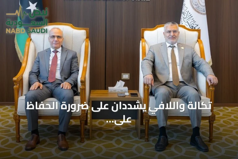 تكالة واللافي يشددان على ضرورة الحفاظ على السيادة الليبية في إدارة الشأن السياسي
