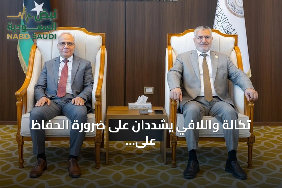 تكالة واللافي يشددان على ضرورة الحفاظ على السيادة الليبية في إدارة الشأن السياسي