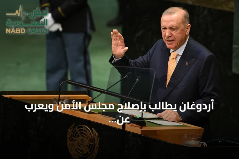 أردوغان يطالب بإصلاح مجلس الأمن ويعرب عن قلقه من عدم عدالة النظام الدولي