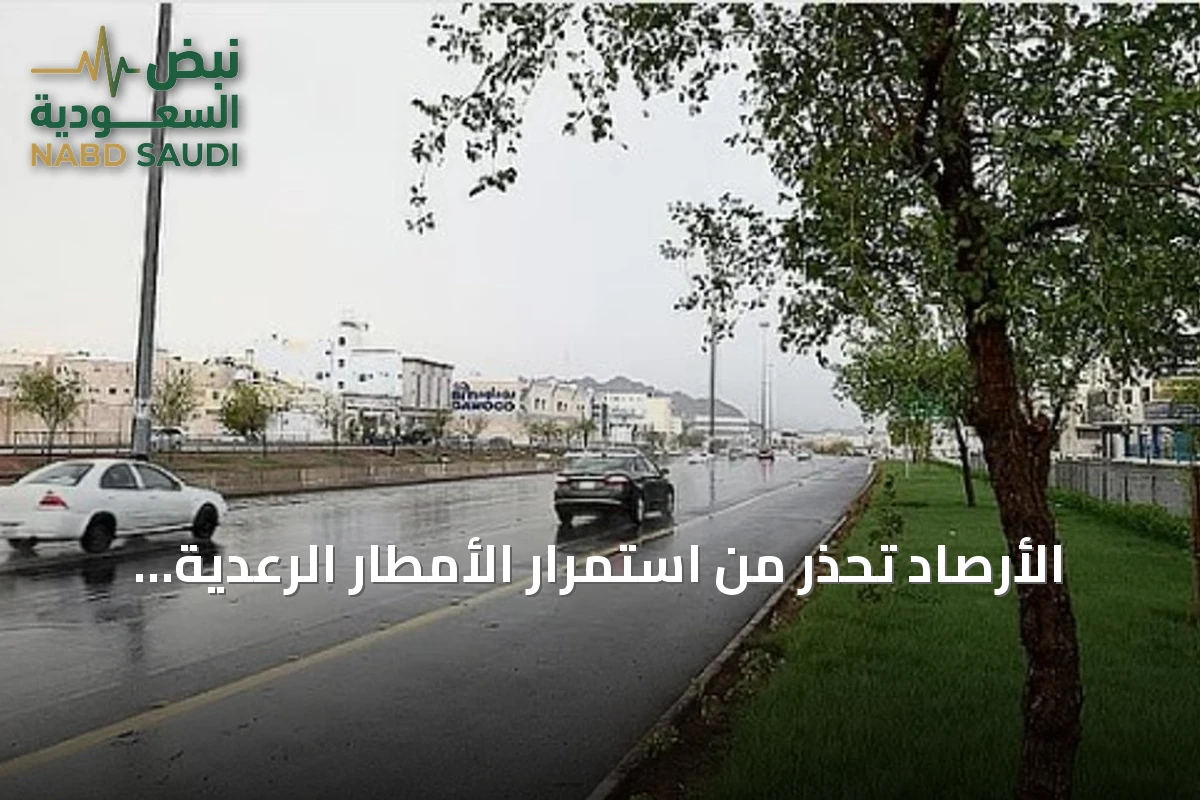الأرصاد تحذر من استمرار الأمطار الرعدية على مناطق سعودية حتى الأحد القادم