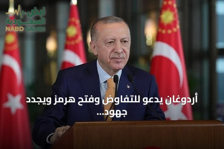 أردوغان يدعو للتفاوض وفتح هرمز ويجدد جهود إحياء ممر الحبوب